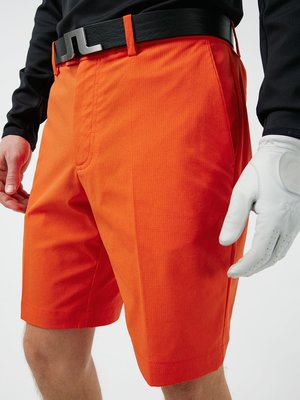 【貓掌村GOLF】J.Lindeberg 男款高爾夫超強透氣 高爾夫短褲 橘色