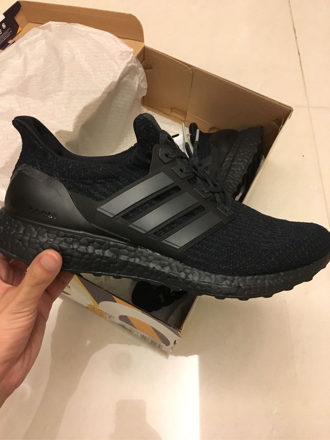 Adidas ultra boost clearance 3.0 triple black ba8920