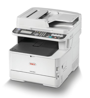 《含稅》A4彩色多功能事務機 OKI MC-363DN影印機 列印機 傳真機 掃描機 自動雙面送搞 手機列印 平進平出