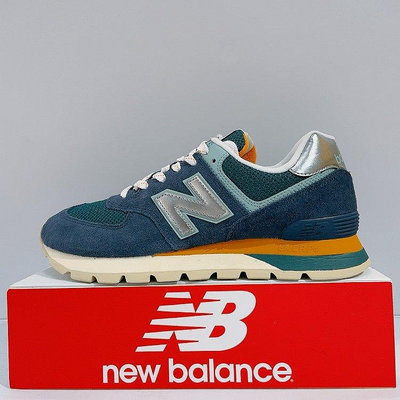 New Balance 574 男生 藍色 麂皮 舒適 D楦 透氣 運動 休閒鞋 ML574DHL