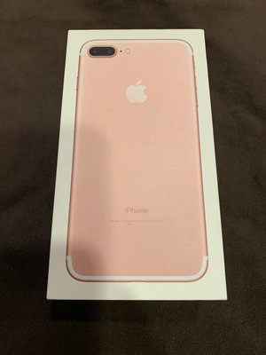 iPhone 7 Plus 128GB , Rose Gold 空盒 ( Just Box)
