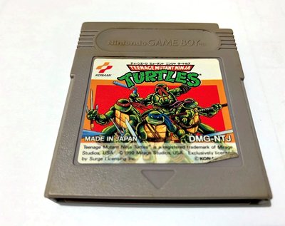幸運小兔 GB遊戲 GB 忍者龜 Ninja Turtles 任天堂 GameBoy GBC、GBA 適用 F2