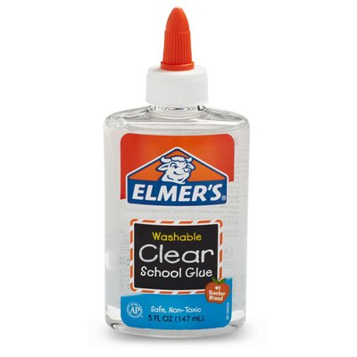 (5oz / 147ml) Elmers 透明膠水 無毒 non-toxic Clear School Glue