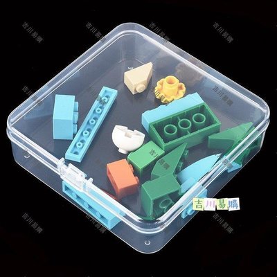 【吉川易購】pp高透明塑料盒收納盒子 95x95x28通用包裝禮品盒 小方盒注塑定制