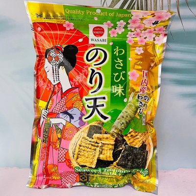 日本 Maruka 井上瀨戶紫菜海苔天婦羅餅 芥末125g