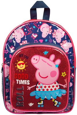 預購 來自英國粉紅豬小妹 Peppa Pig 佩佩豬 粉紅豬小妹 喬治豬 孩童後背包 雙肩背包 容量大 粉絲專用