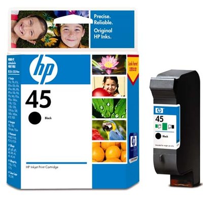【電腦週邊❤小兔兒❤】HP NO.45 45號 51645AA 原廠黑色墨水匣 HP Deskjet 1125c...