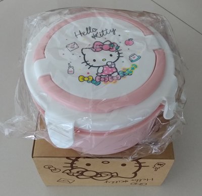 Hello Kitty 凱蒂貓  不鏽鋼隔熱餐盒 兩用便當盒 臺灣製造 Made in Taiwan