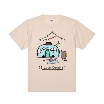 兒童親子露營主題T恤 / t-shirt / 兒童短袖