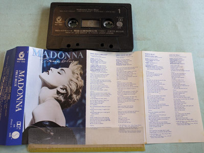 【鳳姐嚴選二手唱片】  錄音帶 瑪丹娜 MADONNA TRUE BLUE  A2640 飛碟