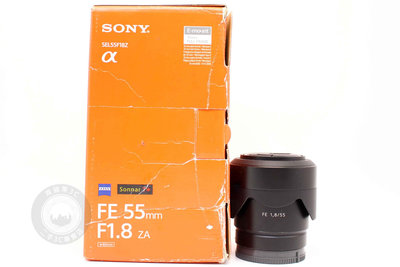 【高雄青蘋果3C】Sony FE 55mm f1.8 ZA SEL55F18Z 蔡司 二手鏡頭#87097