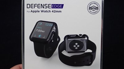 秒出特價?X-Doria Defense Apple Watch 保護殼  42mm 金屬質感 矽膠 防摔鋁合金邊框