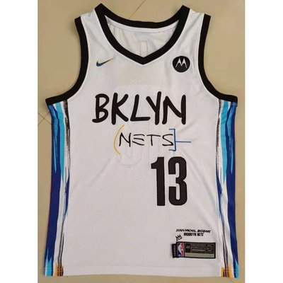【10種款式】NBA球衣 布魯克林 籃網 NETS 13號 哈登 2021 籃球衣 運動球衣-master衣櫃4