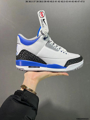 【阿明運動館】公司級 Nike Air Jordan 3 Retro 白水泥 AJ3 喬丹