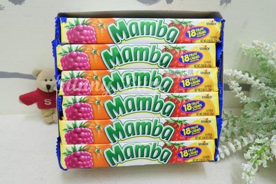 【Sunny Buy】◎預購◎ 24入盒裝 德國 Mamba Fruit Chews 水果果汁糖 75克 |#瑞士糖