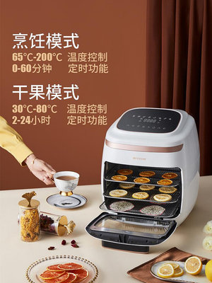 空氣炸鍋烤箱一體家用香港台灣多功能新款大容量電炸鍋可視全自動-Princess可可
