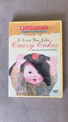 【英語兒童教育DVD】小pen＊I love you like Crazy Cakes 三個可愛繪本的小故事