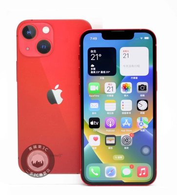 【台南橙市3C】Apple iPhone 13 mini  256G 紅 5.4吋 二手手機  #81111