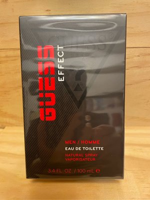 ☆~咖啡香~☆ 法意公司貨 GUESS EFFCT COOL 極動能 男性淡香水 100ml