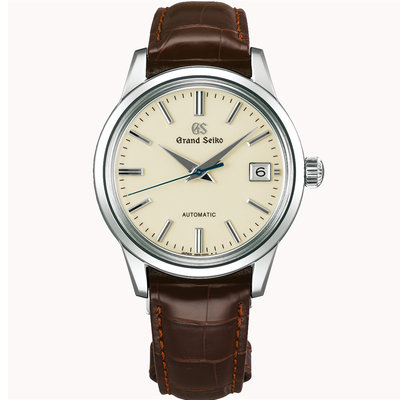 預購 GRAND SEIKO GS SBGR261 精工錶 機械錶 藍寶石鏡面 39.5mm 淺褐色面盤 鱷魚皮錶帶