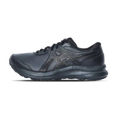 Asics Gelcontend SL 4E 男鞋 黑色 亞瑟士 皮革鞋面 耐磨 緩衝 慢跑鞋 1131A050001