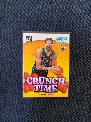 Crunch Time Donruss Jayson Tatum NBA 球員卡 特卡 塞爾提克