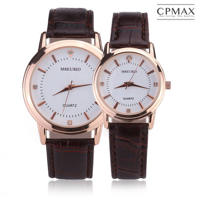 CPMAX 百搭氣質石英錶 情侶錶 石英錶 情侶對錶 手錶 流行錶 情侶手錶 平價手錶 簡約手錶 男錶 女錶【SW10】