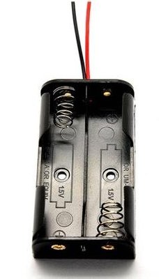 ►511◄3號 AA 2節電池盒 3V電池盒 附引線 DIY 1.5Vx2個