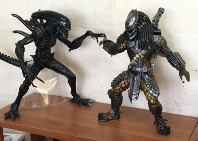 全新正版 FuRyu AVP ALIEN VS PREDATOR 終極戰士 異形 公仔