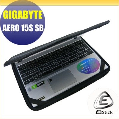 【Ezstick】GIGABYTE Aero 15S SB 三合一超值防震包組 筆電包 組 (15W-S)