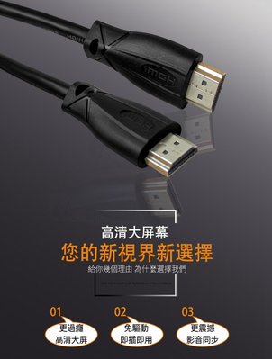 HDMI 線 支援4k 公對公 1.5M