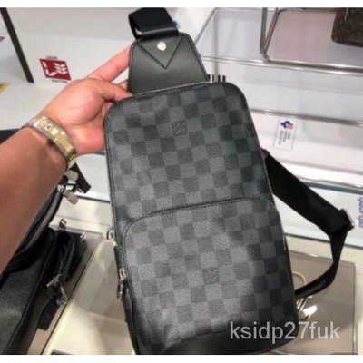 LV Avenue Sling Bag M41719 in 2023  Man bag, Louis vuitton men, Louis  vuitton