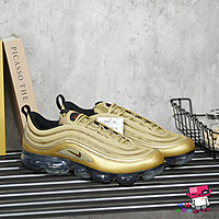 球鞋補習班US10.5 NIKE AIR VAPORMAX 97 GOLD 金色紅勾日本