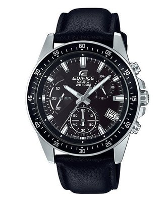 CASIO手錶 EDIFICE三針三眼設計EFV-540L-1A 100米 CASIO公司貨EFV -540