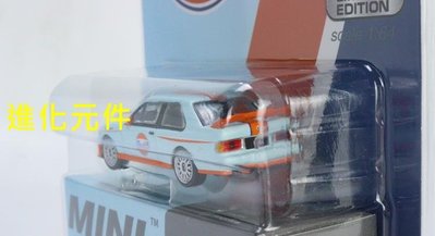 MiniGT 1 64 寶馬3系合金汽車模型BMW M3 E30 Gulf 海灣塗裝 美版