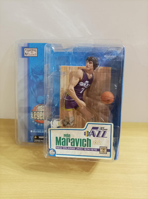 NBA 爵士隊 麥法蘭傳奇1代 Pete Maravich 公仔 美版 正版 限量 美國職棒籃球 FOCO