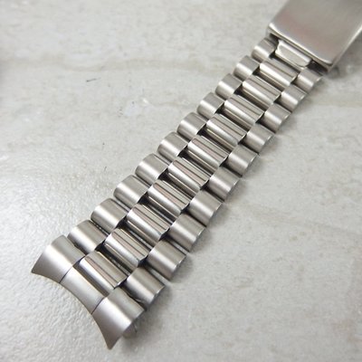 【錶帶家】代用 勞力士錶帶 Rolex 高級實心不鏽鋼三珠 20mm實心 總統錶帶賣場另有 17mm 13mm