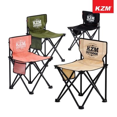 丹大戶外【KAZMI】極簡時尚輕巧折疊椅(四色) K9T3C001 椅子│摺疊椅│收納椅