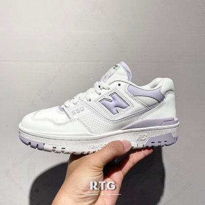 【RTG】NEW BALANCE 550 BBW550BV 白紫 復古 皮革 拼接 韓系 休閒 女鞋