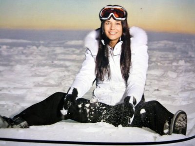 義大利原裝進口67年名牌 AST 專業滑雪服 女用雪衣 專業滑雪外套 100%防水類似GORE-TEX 勝羽絨衣(白色)