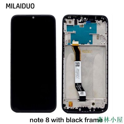 MIKI精品適用於紅米 Note 8T Redmi Note 8T / Note 8 螢幕總成 液晶螢幕 玻璃觸控面板
