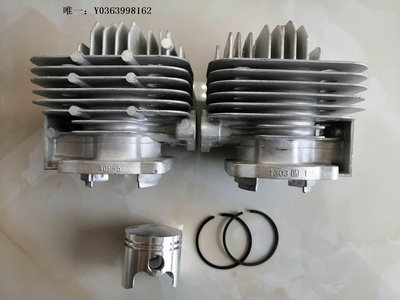 汽缸1E40F-5割草機缸套配件氣汽缸頭體總成節油活塞華盛TC/CG/BG430氣缸