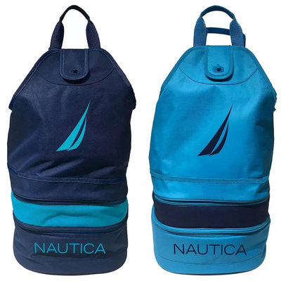 🎉現貨特價！Nautica 多功能冰袋背包 多功能海灘背包(水藍/深藍)-吉兒好市多COSTCO代購
