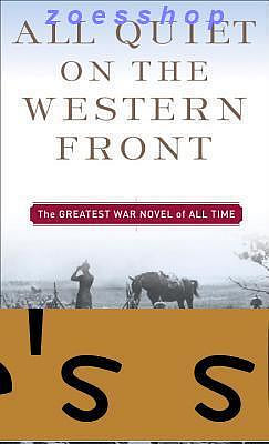 zoe-All Quiet on the Western Front 西線無戰事 英文原版 雷馬克 經典歷史小說