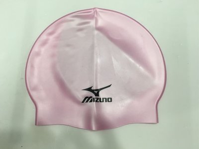 Mizuno 美津濃 矽膠泳帽 粉紅色 成人泳帽 100%矽膠