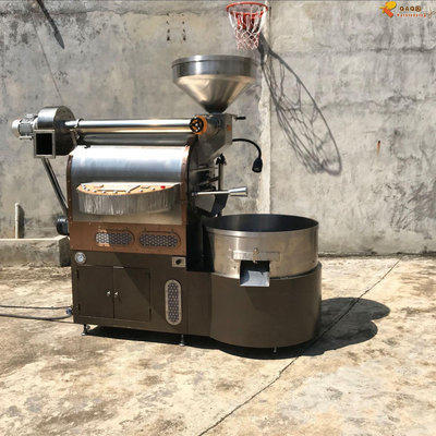 粵鼎鋒咖啡烘焙機20公斤咖啡烘豆機咖啡生豆烘焙機咖啡豆工廠設備-QAQ囚鳥