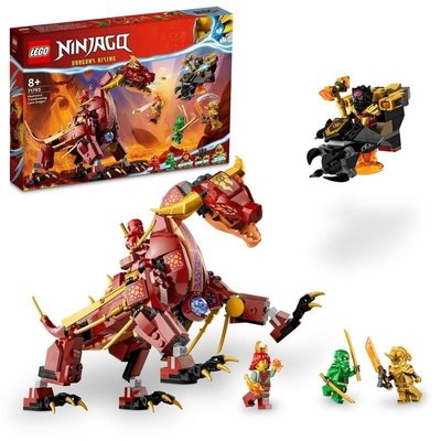 現貨 樂高 LEGO 71793 Ninjago 忍者系列 變形熔岩龍 全新未拆 公司貨