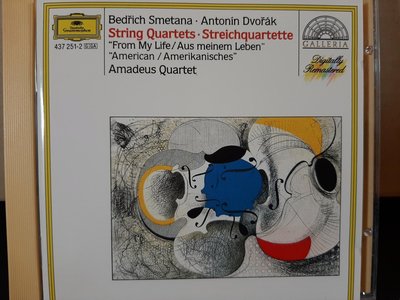 Amadeus qt,Dvorak&Smetana-S.qtAmerican&From My Life阿瑪迪斯四重奏，德佛扎克&史麥塔納-美國&我的一生