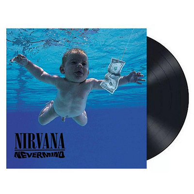 正版涅槃樂隊沒關系 Nirvana Nevermind留聲機LP黑膠唱片12寸唱盤(海外復刻版)