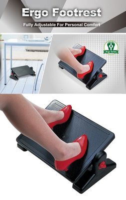 附發票*【鼎立資訊】台灣製造 aidata 舒壓人體工學可調式腳踏板 讓您的腳舒服一下